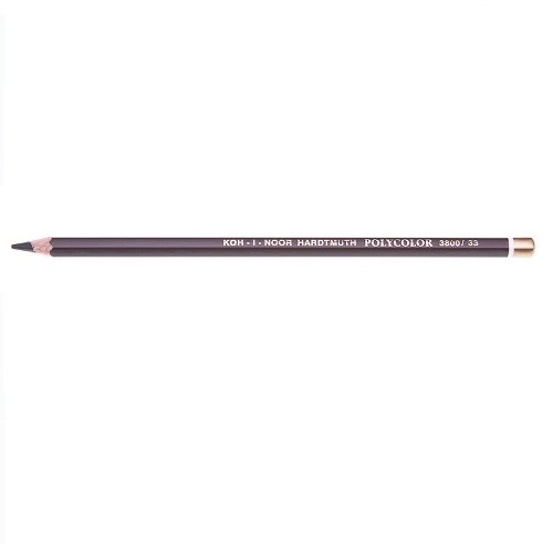 Карандаш для блендинга темно-коричневый Koh-I-Noor Polycolor, 3800/33, Чехия Карандаш для блендинга темно-коричневый Koh-I-Noor Polycolor, 3800/33, Чехия
