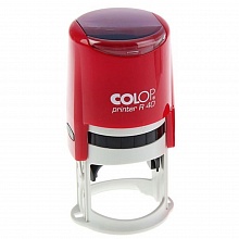 Оснастка для печати d=41,5мм синий, корпус чили Colop PRINTER R40 chili/dark red