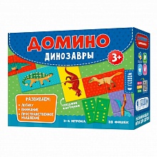 Домино Динозавры ГЕОДОМ, 4607177457871
