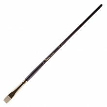 Кисть щетина плоская № 6 удлиненная Artists Classic Pinax 114006