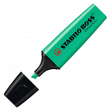 Текстовыделитель изумрудный Original STABILO BOSS, 70/51