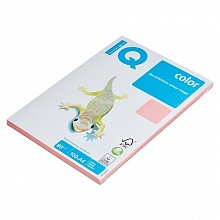 Бумага для офисной техники цветная А4 80г/м2 100л розовый класс А IQ Color, PI25