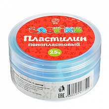 Пластилин пенопластовый 6 цв LASTIKS 25гр. 218-016