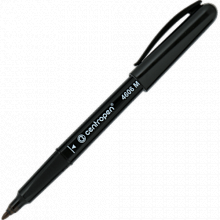 Маркер для CD 1мм черный Centropen, 2606/4606