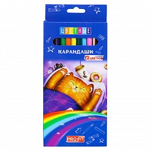 Карандаши  12 цв. Котята Проф-Пресс, КЦ-8357
