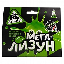 Набор для опытов Re-Агенты Мега-лизун зеленый EX005T