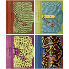 Тетрадь спираль  80л клетка Змеиная кожа ПЗБМ, 022718