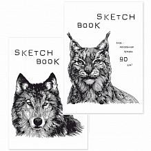 Блокнот для зарисовок А5 40л Sketchbook Silk Полином 2835