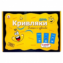 Игра настольная Фанты День Кривляки Эмоции и чувства РАКЕТА, Р3883