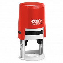 Оснастка для печати d=41,5мм синий, корпус красный Colop PRINTER R40 red