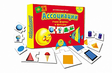 Игра развивающая Ассоциации. Учим Формы и Фигуры ИН-8078