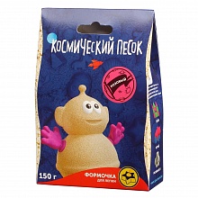 Песок кинетический 150гр розовый + формочка Космический песок ВОЛШЕБНЫЙ МИР KPZA1