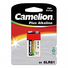 Элемент питания 6LR61 Camelion крона Plus Alkaline в блистере 1 шт