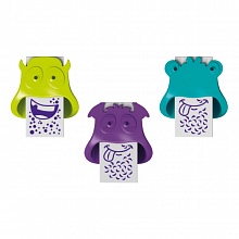 Ластик ассорти в футляре MAPED Little Monster 127711