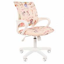 Кресло детское Chairman Kids 103 White тканевое покрытие с рисунком Принцесса 7027828