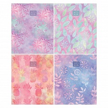 Тетрадь спираль 48л клетка ассорти Pink Batik Полином, 3219-48