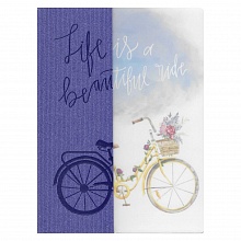 Записная книжка 155х210мм 72л линия Bike Полином, R1-253 16 04
