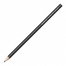 Карандаш чернографитный HB без ластика шестигранный Jet Black 100 Erich Krause, 45604