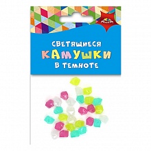 Набор для декора Камушки светящиеся в темноте Цветное ассорти 1 КТС-ПРО, С3751-01