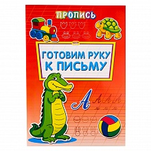 Прописи А4 8л Готовим руку к письму Проф-Пресс ПР-6507