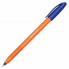 Ручка шариковая 1мм синий стержень масляная основа U-108 Orange Erich Krause, 47582