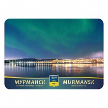 Магнит Мурманск 70х98мм Вид на новый мост, МГН2Б-09