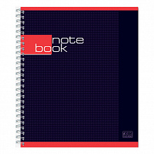 Тетрадь спираль  48л клетка ассорти Строгая тетрадь Полином, 2359-48