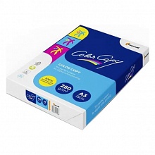 Бумага для офисной техники IQ Color copy clear А3 280г/м2 150л белизна 161% для лазерных принтеров