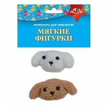 Фигурки мягкие Собачки 2шт КТС-ПРО, С3302-05