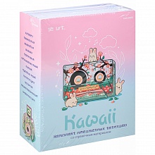 Тетради предметные комплект 12шт 48л Kawaii Проф-Пресс, 48-9453