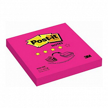 Блок самоклеящийся 76х76мм 100л розовый неон Осень R330-ONP 3M Post-it Original 7100041086