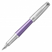 Ручка перьевая 0,8мм синие чернила PARKER Urban Premium Violet CT F 1931621