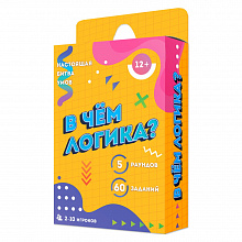 Игра карточная В чем логика? ГЕОДОМ, 4607177458571