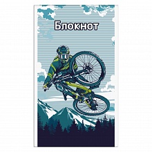 Блокнот А6 40л скоба клетка Экстрим Феникс, 58075