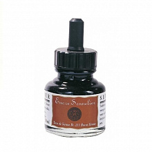 НЕ БРАТЬ! Тушь жидкая 30мл сиена жженая Sennelier Burnt sienna N134010.211