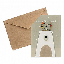 Открытка Merry Christmas! Лакарт 8744 код 14