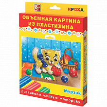Картина из пластилина Мурзик Луч 26С1623-08