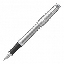 Ручка перьевая 0,8мм синие чернила PARKER Urban Metro Metallic CT F SP1931597