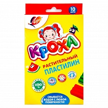 Пластилин 10 цв Кроха растительный Луч 25С1556-08