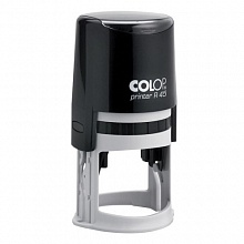 Печать самонаборная два с половиной круга d=45мм Colop PRINTER R45/2,5 SET black
