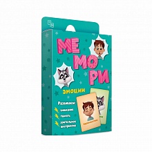 Игра карточная Мемори для малышей. Эмоции ГЕОДОМ, 4607177458090