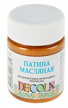 Патина масляная 50мл золото ацтеков Decola 14428968