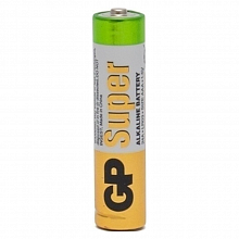 Элемент питания LR3 GP Super AAA 24А алкалиновые блистер 60шт (цена за шт) 24A-2CRVS60