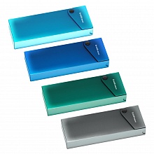 Пенал пластиковый 74x27x200мм ассорти Matt Ice Metallic Erich Krause, 50499