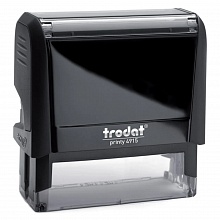 Оснастка для штампа 70х25мм синий, черный корпус Trodat Ptinty 4.0 4915