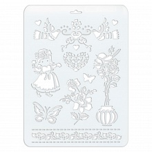 Трафарет декоративный 22х31см Love2Art TDR 1701-08
