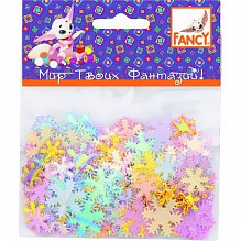 Декоративные элементы из ткани FANCY CREATIVE блестящие FD020041