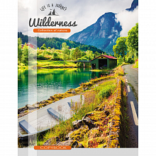 Тетрадь  96л  А4 клетка Река и горы Проф-Пресс, 96-0587