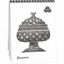 Блокнот для пастели А4 30л Premium Snow белоснежный Palazzo Лилия Холдинг БPr-6372