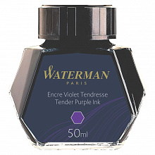 Чернила 50мл фиолетовые WATERMAN Tender Purple S0110750